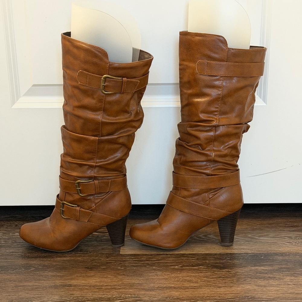 Steve Madden Knee-High Leather Boots